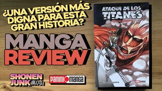 Attack On Titan Lux Edition (2 en 1) tomo 1 | Manga Review | Panini Manga