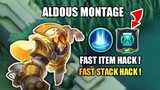 Aldous Fast Stack Hack using Support Emblem and Arrival (Fast Item Hack)