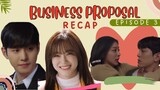 [ENG] Business Proposal Recap Ep. 3| Fake Relationship #businessproposal #ahnhyoseop #kimsejeong