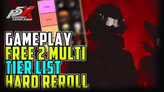 [Tier List Reroll] Persona 5 The Phantom X (Android IOS PC) Global Release Gameplay