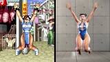 Evolution of Chun Li's Victory Poses ✌😄 (1991-2022）