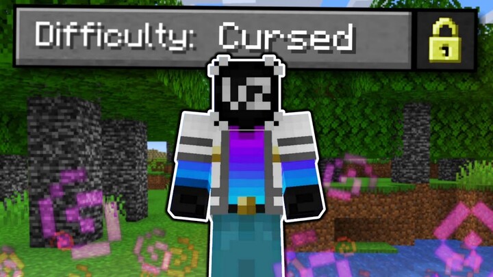 Attempting "Cursed" Difficulty in Minecraft... (Is It Possible?)