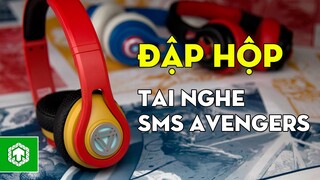 [Đập hộp] Tai nghe SMS Audio Marvel Avengers