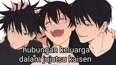 hubungan keluarga dalam jujutsu kaisen // anime crack