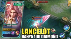 SKIN LANCELOT CUMAN 100DM KEREN DAN TAMPAN , SKIN NYA RINGAN BANGET COY