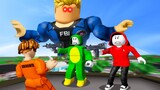 Playing Roblox Like a Super Cop | Mikey and JJ | Maizen Roblox