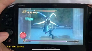 Ninja Gaiden Sigma 2 Plus -Boss chapter 6-chơi trên PS VITA 2K-máy chơi game cầm tay của Sony