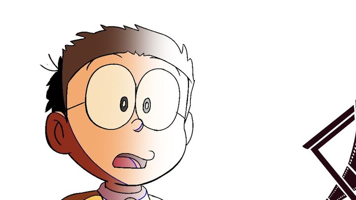 【Doraemon Bar animation】Demo of Japanese animation coloring software PaintMan - Nobita's "Flying Hou