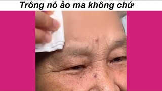 Đây là chiếc video quảng cáo serum làm giảm nhăn da quá là ảo ma #funny #haihuoc