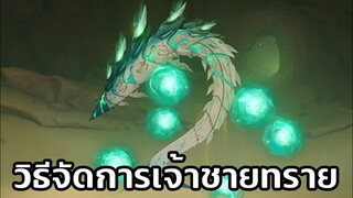 วิธีจัดการเจ้าชายทราย เวฟใช้ท่า (genshinimplact)