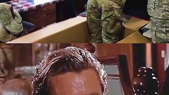they cry because there with come home for a being soldier