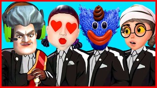 Huggy & Miss T vs Nick & Tani Squid game - Meme Coffin Dance Song Astronomia (Cover)