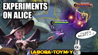 HOW TO COUNTER ALICE? - MLBB - MOBILE LEGENDS LABORATOYMY