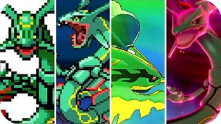 Pokémon Game : Evolution of Legendary Rayquaza Battles (2002 - 2020)