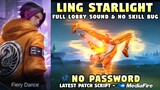 Ling Starlight Skin Script No Password | Ling Street Punk Skin Script | Mobile Legends