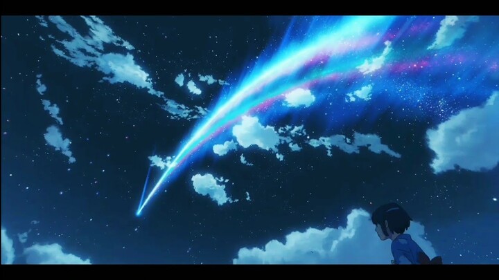 AMV - Starry Night (Beautiful Anime Scenery)