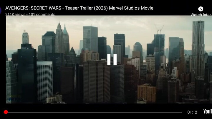 New movie Avengers the secret war: