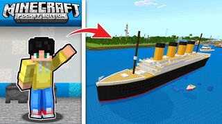 BINIGYAN AKO NG MAMAHALIN na TITANIC GIANT BARKO sa UWU CITY sa Minecraft PE