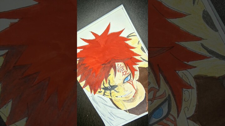 How to Draw Gaara for beginners