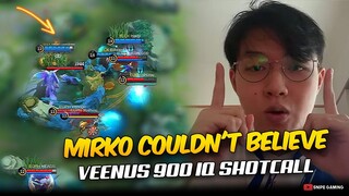 MIRKO COULD NOT BELIEVE THIS SHOTCALL MADE BY OHMYVEENUS. . . 🤯