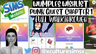 The Sims Mobile - Wumples Wishlist Quest (August 8th 2019) Chapter 1 WalkThrough | XCultureSimsX