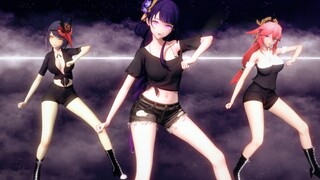 「原神/MMD」稻妻鸣神女团出道啦！