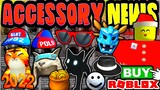 ALL NEW OFFICIAL CHRISTMAS EVENTS & CHINESE NEW YEAR FREE ITEM LEAKS! (ROBLOX ACCESSORY NEWS)