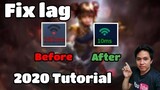 HOW TO FIX LAG | 2020 TUTORIAL (TAGALOG)