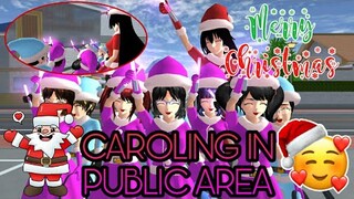 CAROLING IN PUBLIC AREA-SAKURA School Simulator|Angelo Official