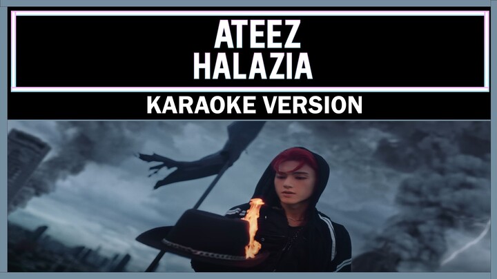 ATEEZ(에이티즈) - 'HALAZIA' [ Karaoke Version ]