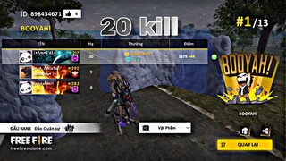 [Free Fire] 1 Trận Rank 20kill Cực Gắt Của Vô Lý