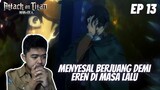 PENYESALAN LEVI | ATTACK ON TITAN SEASON 4 EP 13 SUB INDONESIA REACTION