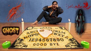 सच में भूत आ गया- गिरे खून के छींटे | Ouija Board Ghost Challenge At Night | Gone Wrong