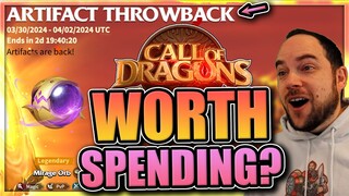 Artifact Throwback Event [Worth the gems?] Call of Dragons ST1