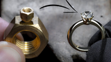 [DIY]วิธีทำแหวนเพชรด้วยน็อตหกเหลี่ยมสองตัว