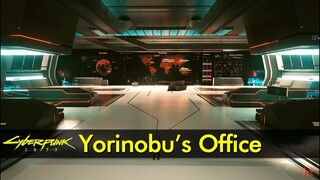 Yorinobu's Office at Arasaka Tower | Cyberpunk 2077