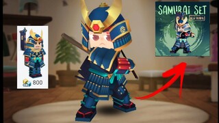 NEW 800 GCUBES SAMURAI SKIN IN BMGO😳 -BLOCKMAN GO