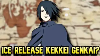 ANG PINAKABAGONG KEKKEI GENKAI NI SASUKE UCHIHA! - Sasuke Retsuden Ice Release Explained!😱
