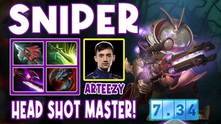 Arteezy Sniper Hard Carry Highlights 20 KILLS | HEAD SHOT MASTER! | Trend Expo TV