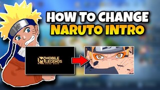 NARUTO INTRO IN MOBILE LEGENDS 🔥