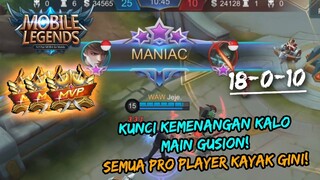 KUNCI KEMENANGAN KALO BERMAIN GUSION!! RAHASIA SEMUA PRO PLAYER !