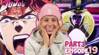 DEATH 13 |  Jojo's Bizarre Adventure Stardust Crusaders Episode 19 |  REACTION