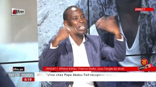 Janggat de Daouda Mine sur l'affaire Kilifeu/Thierno Diallo - Infs du matin du 13 Décembre 2021