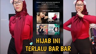 live hijab tobrut bar bar lepas rok sampe kena pelanggaran