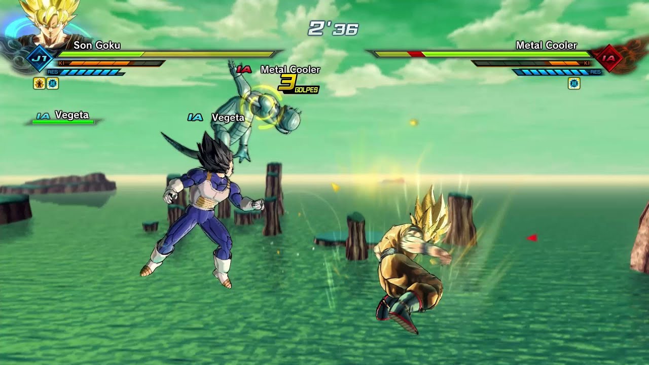 Goku & Vegeta vs Metal Cooler - Dragon Ball Xenoverse 2 - Bilibili