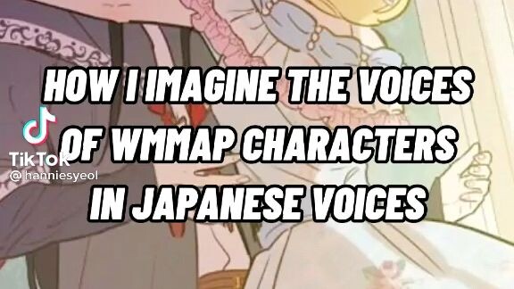 WMMAP Characters in Japanese Voices