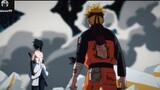 Naruto And Sasuke Vs Reibi (Zero Tails)