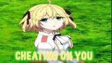 Cheating On You | AMV Typography