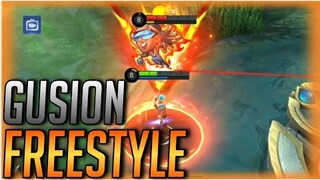 GUSION FREESTYLE KILL | GUSION MONTAGE 7 | MLBB | SHEYNIE