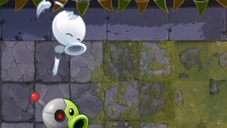 Technology side + magic side! Reset the animation of the ghost pea and the transformation of the pea